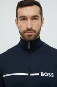 Кофта лаунж BOSS чоловіча колір синій з принтом