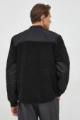 Куртка-бомбер Samsoe Samsoe чоловічий колір чорний перехідна