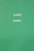 Бавовняна кофта Samsoe Samsoe чоловіча колір зелений однотонна (2841662)