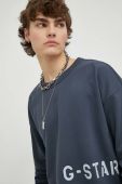 Кофта G-Star Raw чоловіча колір синій з принтом