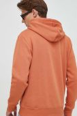 Кофта G-Star Raw чоловіча колір помаранчевий з капюшоном з принтом