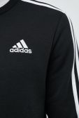Кофта adidas чоловіча колір чорний з аплікацією (2794122)