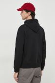 Кофта Polo Ralph Lauren чоловіча колір чорний з капюшоном з принтом (3478679)
