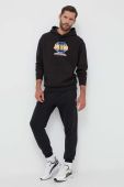 Кофта Puma чоловіча колір чорний з капюшоном з принтом 538027-01