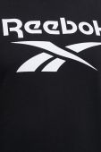 Кофта Reebok чоловіча колір чорний з принтом (2995565)