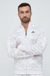 Кофта adidas чоловіча колір білий візерунок