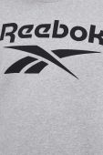 Кофта Reebok чоловіча колір сірий з принтом (3150417)
