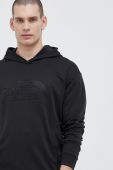 Кофта The North Face чоловіча колір чорний з капюшоном однотонна (3166458)