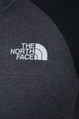 Кофта для бігу The North Face колір чорний однотонна