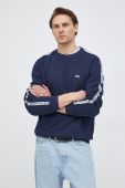 Кофта Lacoste чоловіча колір синій з принтом