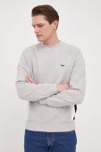 Кофта Lacoste чоловіча колір сірий візерунок