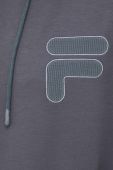 Кофта Fila чоловіча колір сірий з капюшоном однотонна (3022161)