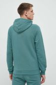 Кофта Fila чоловіча колір зелений з капюшоном однотонна (3027468)