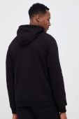 Кофта Fila чоловіча колір чорний з капюшоном однотонна (3027459)