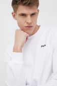Кофта Fila чоловіча колір білий однотонна