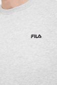 Кофта Fila чоловіча колір сірий однотонна