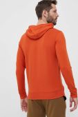 Спортивна кофта Viking Panaka колір помаранчевий з капюшоном з принтом