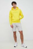 Кофта Tommy Hilfiger чоловіча колір жовтий з капюшоном з принтом