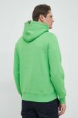 Кофта Tommy Hilfiger чоловіча колір зелений з капюшоном однотонна (3038988)