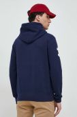Кофта Polo Ralph Lauren чоловіча колір синій з капюшоном з аплікацією (2957326)