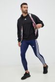 Тренувальна кофта adidas Performance Melbourne колір чорний візерунок