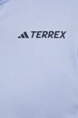 Спортивна кофта adidas TERREX Multi однотонна колір блакитний (3312376)