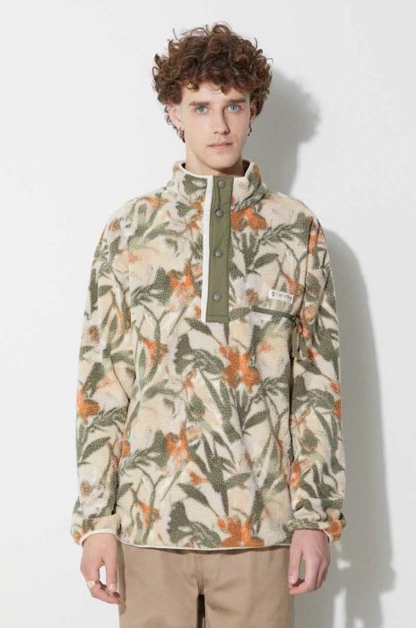 Кофта Columbia чоловіча колір бежевий однотонна 1889853-849