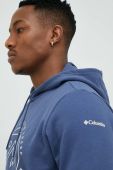 Кофта Columbia чоловіча  з принтом колір блакитний (2960569)