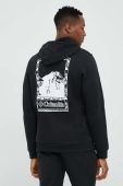 Кофта Columbia чоловіча колір чорний з принтом (2960557)