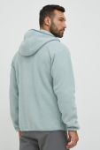 Кофта Columbia чоловіча колір зелений з капюшоном однотонна (2987906)