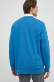 Бавовняна кофта Wrangler чоловіча  з принтом колір блакитний