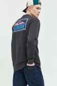 Кофта Quiksilver чоловіча колір сірий з принтом (3022205)