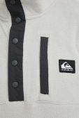 Кофта Quiksilver чоловіча колір сірий однотонна (2960632)