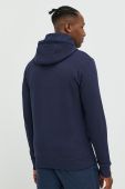 Бавовняна кофта Tommy Jeans чоловіча колір синій з капюшоном з принтом (2979540)