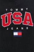 Кофта Tommy Jeans чоловіча колір чорний з аплікацією (3073445)