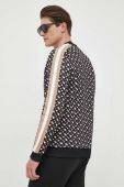 Кофта BOSS чоловіча колір чорний візерунок (3224356)