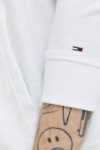 Кофта Tommy Jeans чоловіча колір білий з капюшоном з аплікацією (3127743)