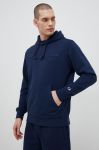 Кофта Champion чоловіча колір синій з капюшоном однотонна (3077171)