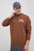 Кофта Champion чоловіча колір коричневий з принтом