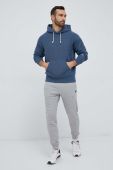 Кофта Champion чоловіча з капюшоном однотонна колір блакитний (3112242)