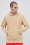 Кофта Champion чоловіча колір бежевий з капюшоном меланж