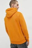 Кофта Superdry чоловіча колір помаранчевий з капюшоном однотонна (2998119)