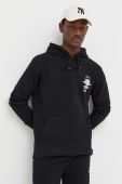 Кофта Rip Curl чоловіча колір чорний з капюшоном з принтом (3517887)