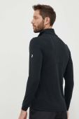Спортивна кофта Peak Performance Chase Half Zip колір чорний однотонна