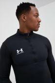 Тренувальна кофта Under Armour Challenger колір чорний однотонна