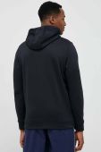 Кофта Under Armour колір чорний з капюшоном однотонна