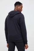 Кофта Under Armour чоловіча колір чорний з капюшоном однотонна (3043492)