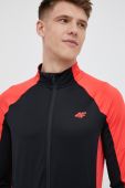Тренувальна кофта 4F колір червоний візерунок