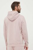 Кофта 4F чоловіча колір рожевий з капюшоном меланж (3241029)