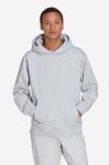 Кофта adidas Originals чоловіча колір сірий з капюшоном меланж IC4998-grey